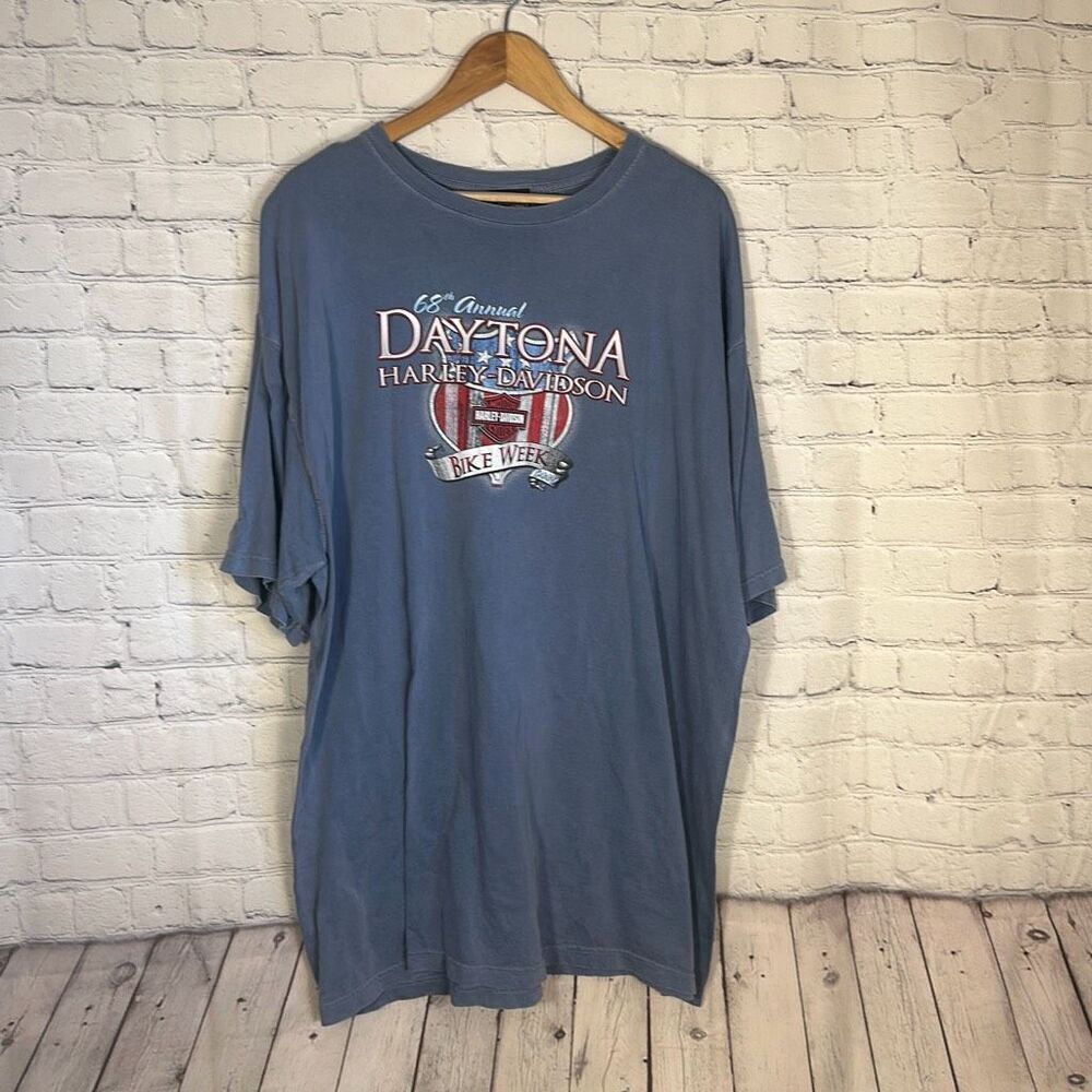 Harley‎ Davidson Bruce Rossmeyer’s Daytona Beach Tshirt  size XXL 2XL 2009